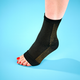 Avilo Copper Anti-Fatigue Foot Sleeves – Discreet Foot Support, Pair