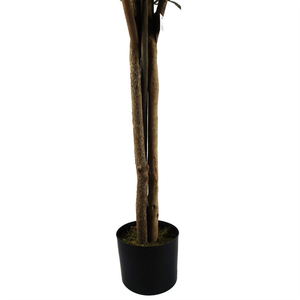Botanik Artificial Bay Tree Laurel with Natural Wood Trunk, 120cm – UV Resistant Outdoor Topiary