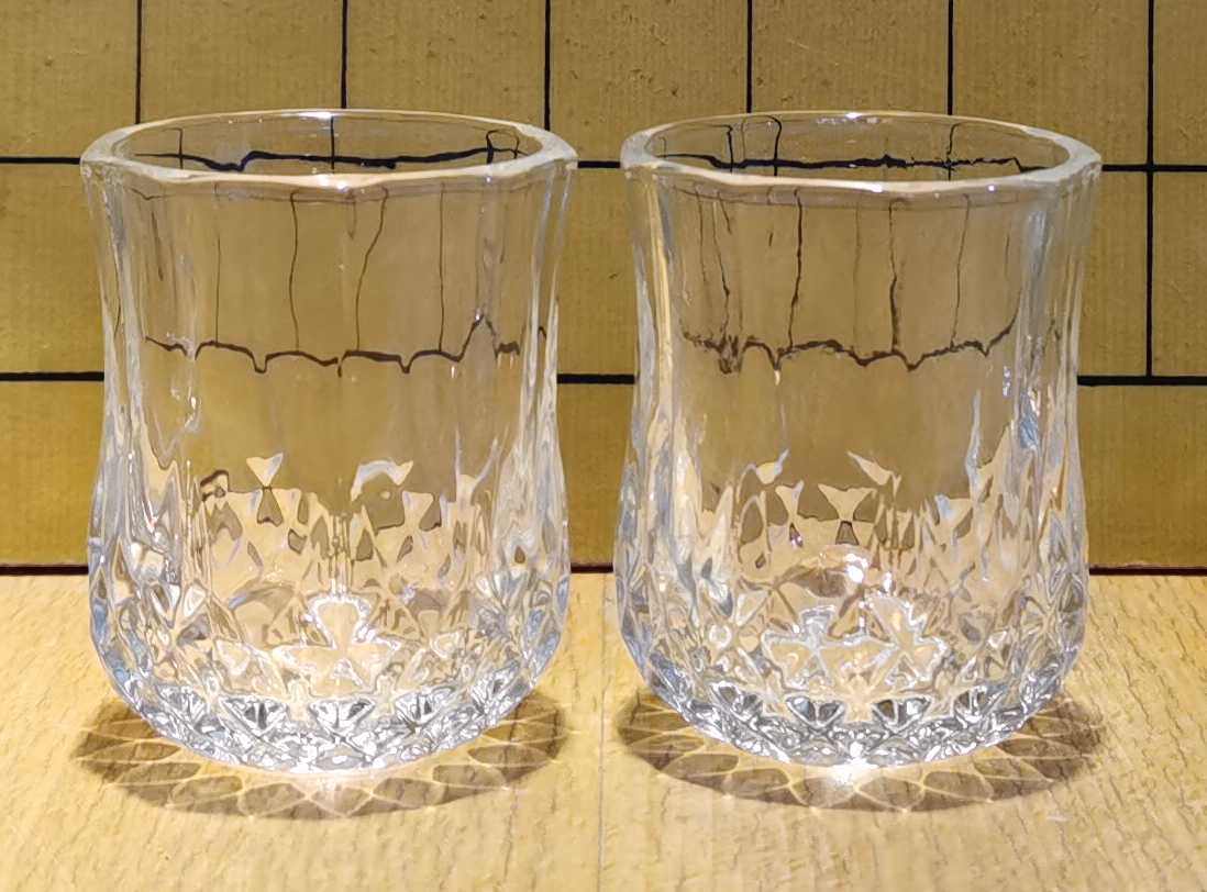 Avilo Cocktail Stick Glasses, Set of 2 – Stylish Buffet Table Serving Glasses