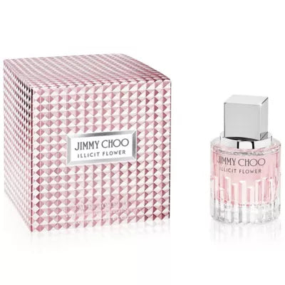 Jimmy Choo Illicit Flower Eau de Toilette Spray 40ml – Floral, Fresh & Citrus Fragrance for Women