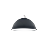 Black & White Dome Easy Fit Pendant Shade