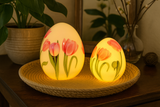 Avilo Tulip Light Set of 2 – Decorative Flower Lights for Shelves, Mantels & Tabletops