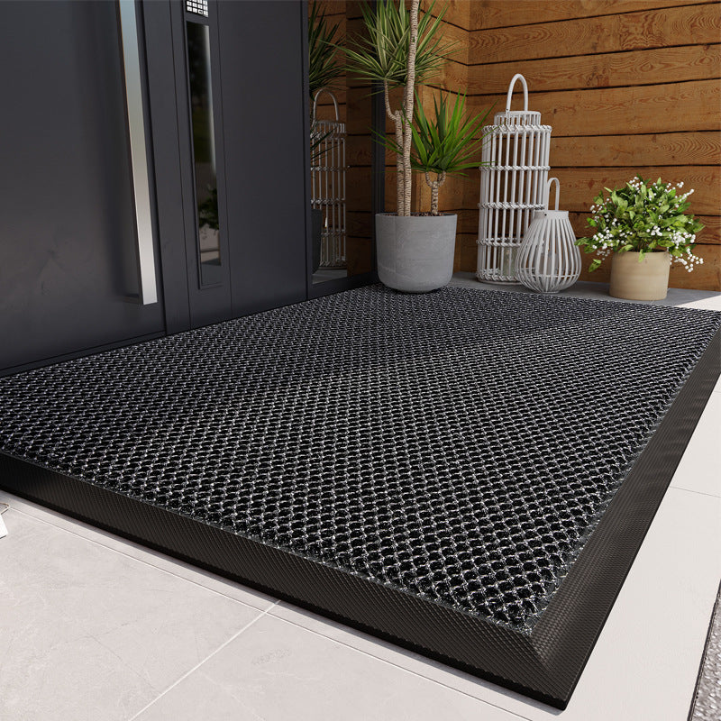 Avilo Large Capacity Dirt Trapper Mat 40 x 60cm with Honeycomb Weave – Heavyweight Nylon, Indoor and Outdoor