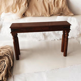 AcaciaHome 120cm Wooden Console Table – Elegant Hallway, Entryway and Living Room Table with Spacious Surface