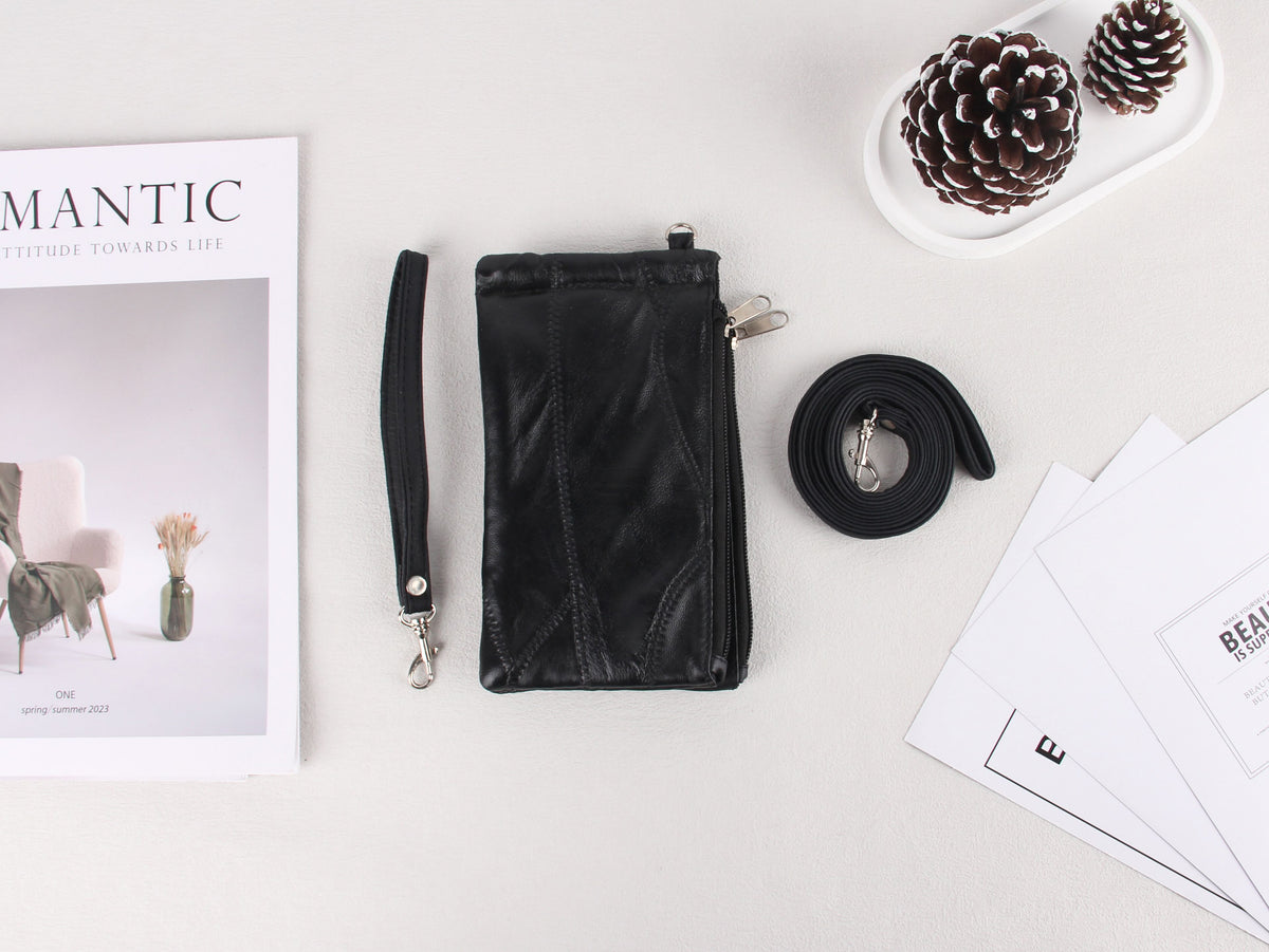 Avilo All-in-1 Compact Purse with Clutch-Sized Storage – Small Purse and Clutch