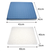 Avilo Super Cooling Gel Seat Cushion with Airflow Technology – Pressure Relief for Home, Car & Office