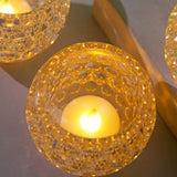 Avilo Set of 3 Luminous Spheres – Decorative Lights for Mantelpieces, Shelves & Dining Tables