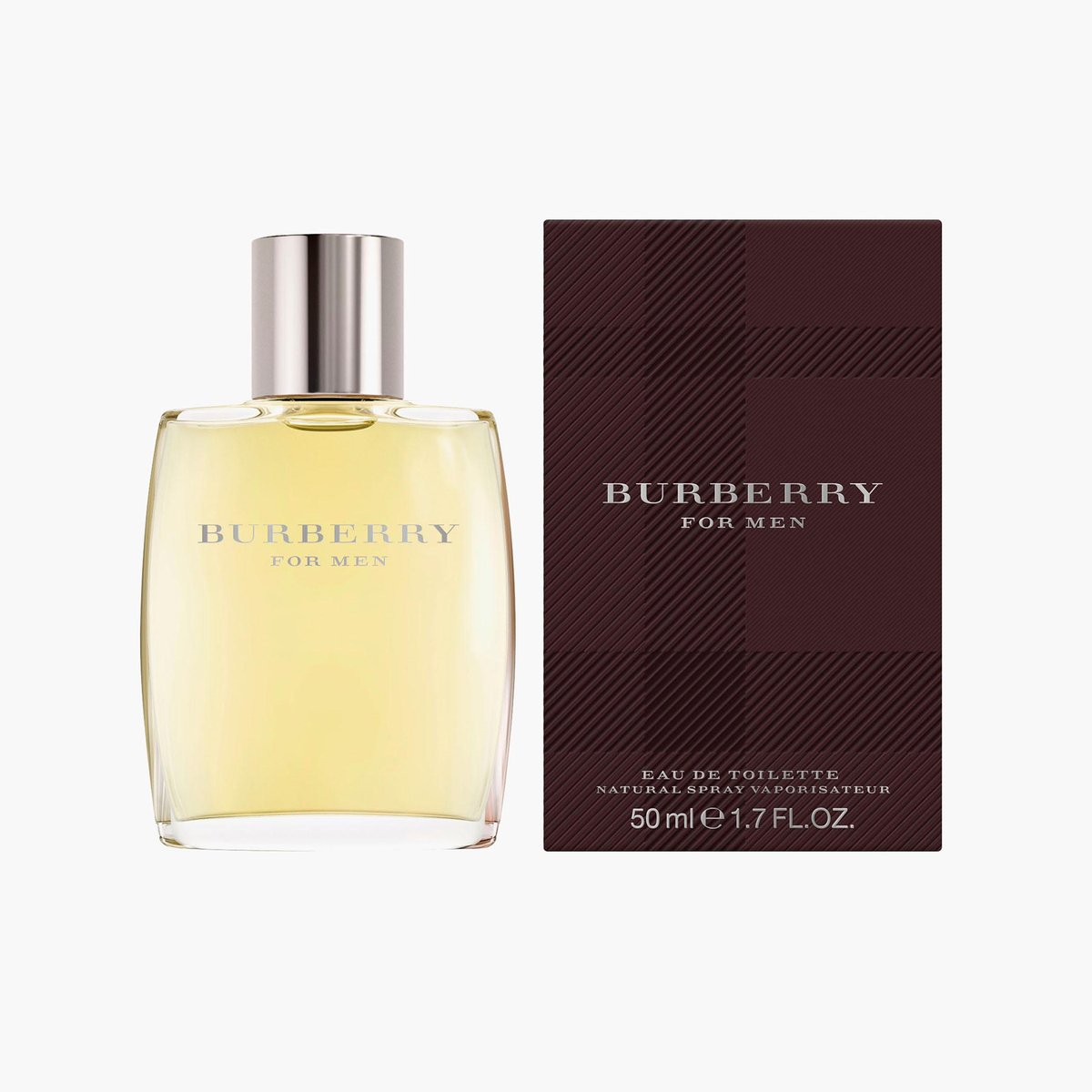 Burberry for Men Eau de Toilette Spray 50ml – Woody, Aromatic Fragrance for Men