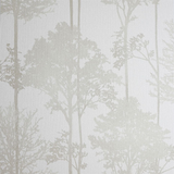 Arthouse Stardust Tree Glitter Vinyl Wallpaper – Gold Tree Silhouettes, Hardwearing Textured Design, Neutral