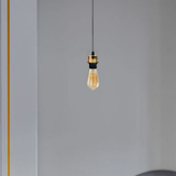 LEDSONE Industrial French Gold Pendant Light Fitting with E27 Holder & 95cm Cable – Dimmable Retro Light Kit