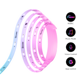 Govee RGBICW LED Strip Lights, 5m with Wi-Fi & Bluetooth Control – Colour-Changing Room Lighting