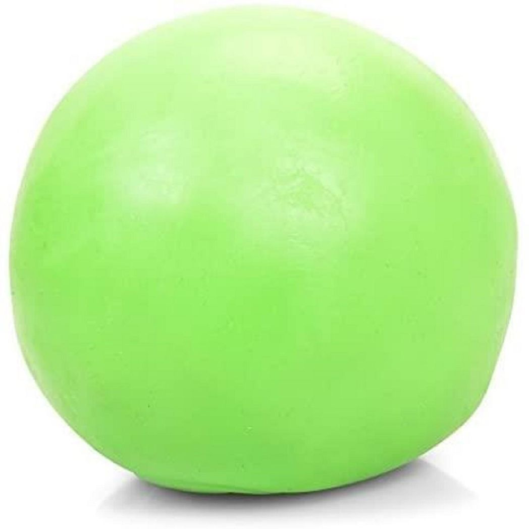 Tobar Squeezy Spawn Ball – Stretchy Squeeze Toy with Green Liquid and Hidden Beads, 6cm, Pack of 1