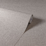 Arthouse Luxe Hessian Heavyweight Vinyl Wallpaper – Fabric Texture Paste the Wall, Mink