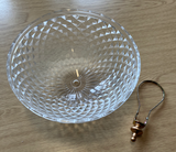 Avilo Crystal Effect Light Shade – Elegant Cover for Bare Bulb Light Fittings