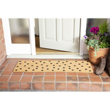 Astley 'Totally Dotty' Coir Doormat, 40 x 120cm