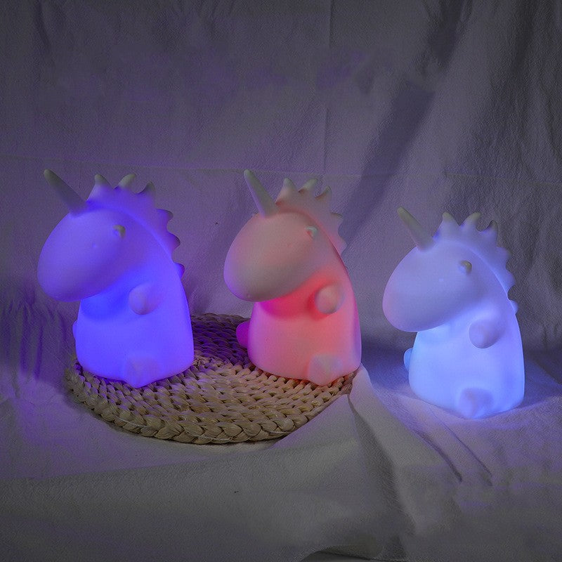 Unicorn Colourful Night Light for Kids – Gentle Multi-Colour Bedroom Lamp