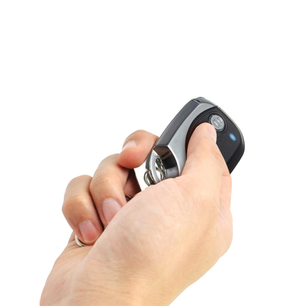 Aquarius Wireless Universal Remote Control Key Fob – Copies Up to 4 Codes for Electric Gate and Garage Door