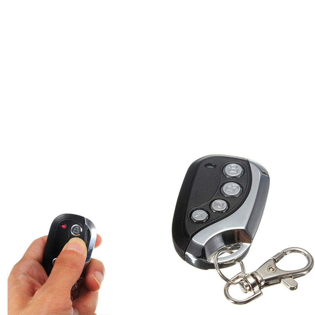 Aquarius Wireless Universal Remote Control Key Fob – Copies Up to 4 Codes for Electric Gate and Garage Door