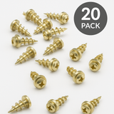 Avilo Picture Screws, Pack of 20 – Easy Picture Hanging with No Drilling Needed