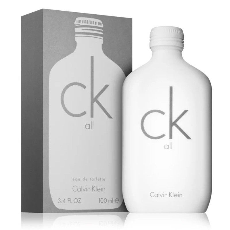 Calvin Klein CK All Eau de Toilette Spray 100ml – Spicy, Fresh & Citrus Fragrance, Unisex