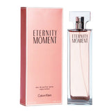 Calvin Klein Eternity Moment Eau de Parfum Spray 100ml – Floral, Fruity Fragrance for Women