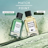 Lacoste Match Point Cologne Eau de Toilette Spray 100ml – Woody, Fresh & Citrus Fragrance for Men