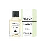 Lacoste Match Point Cologne Eau de Toilette Spray 100ml – Woody, Fresh & Citrus Fragrance for Men