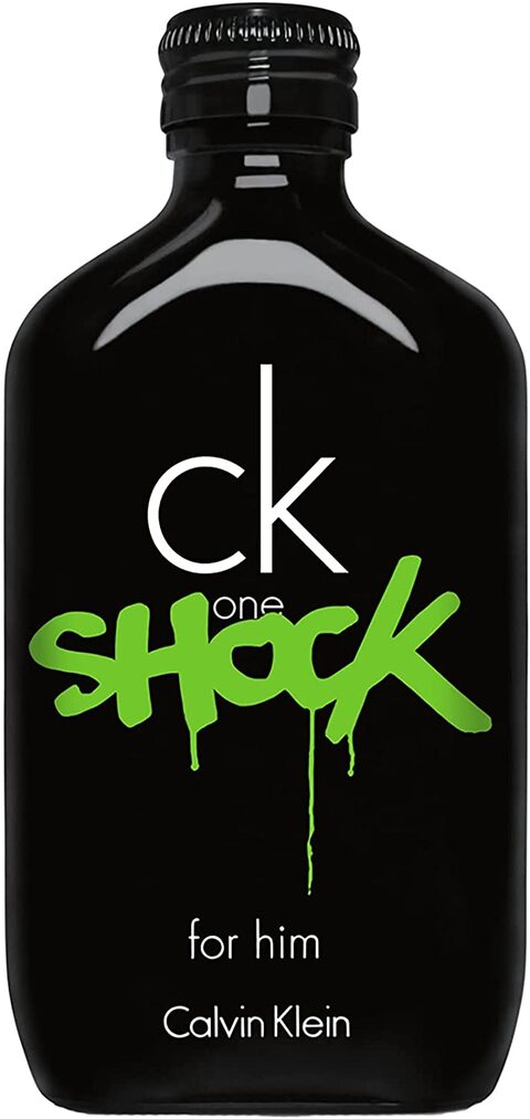 Calvin Klein One Shock for Him Eau de Toilette Spray 200ml – Spicy, Musky Fragrance for Men
