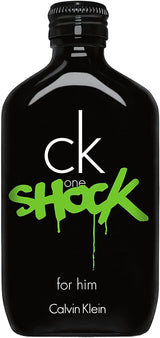 Calvin Klein One Shock for Him Eau de Toilette Spray 200ml – Spicy, Musky Fragrance for Men