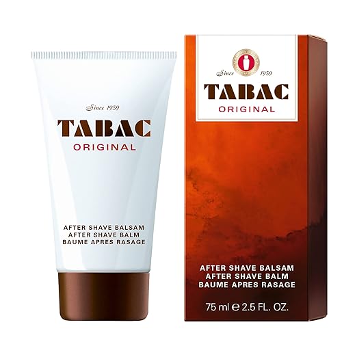 Tabac After Shave Balm 75ml – Soothing Post-Shave Moisturiser with Spicy, Woody Fragrance