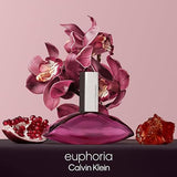 Calvin Klein Euphoria Eau de Parfum Spray 100ml – Pomegranate, Orchid and Amber Women's Fragrance