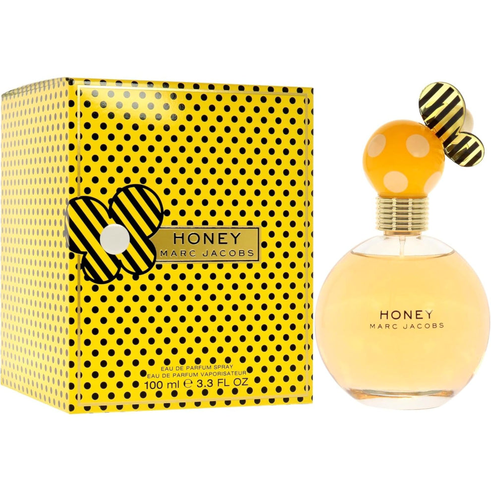 Marc Jacobs Honey Eau de Parfum Spray 100ml – Gourmand, Fruity Fragrance for Women