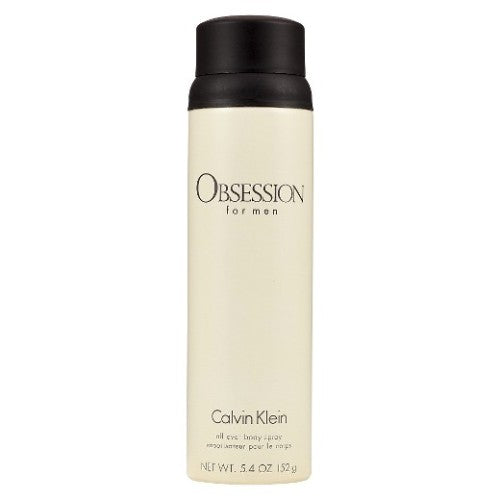 Calvin Klein Obsession for Men All Over Body Spray 152ml – Spicy, Woody & Amber Fragrance