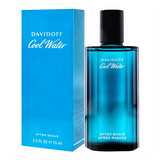 Davidoff Cool Water for Men Aftershave 75ml – Fresh Aquatic Fragrance with Mint, Lavender & Sandalwood