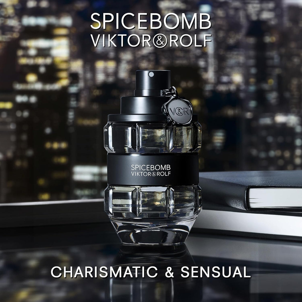 Viktor & Rolf Spicebomb Eau de Toilette Spray 90ml – Fresh & Citrus, Spicy Fragrance for Men