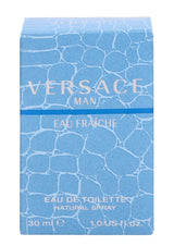 Versace Man Eau Fraiche Eau de Toilette Spray 30ml – Woody Aromatic Citrus Fragrance for Men
