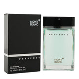 Montblanc Presence Eau de Toilette Spray 75ml – Fresh & Citrus, Spicy Fragrance for Men