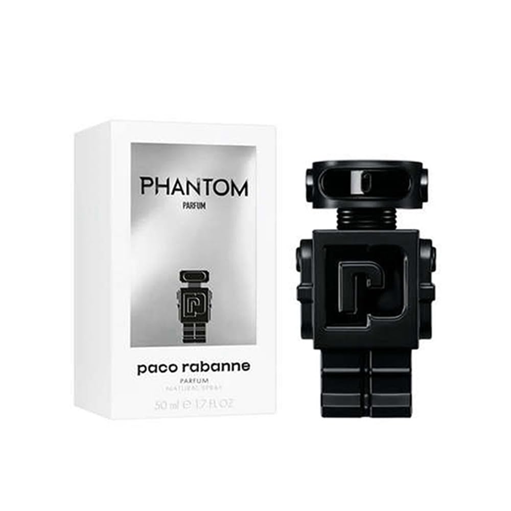 Paco Rabanne Phantom Parfum Spray 50ml – Fresh & Citrus, Fruity Fragrance for Men