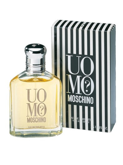 Moschino Uomo Eau de Toilette Spray 75ml – Woody, Fresh & Citrus Fragrance for Men