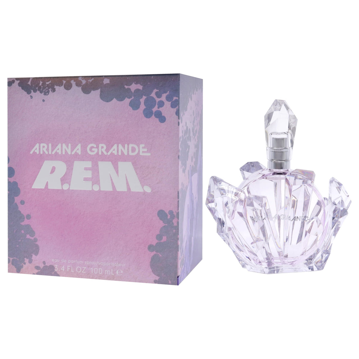 Ariana Grande R.E.M. Eau de Parfum Spray 100ml – Sweet Floral Gourmand Fragrance with Fig & Salted Caramel