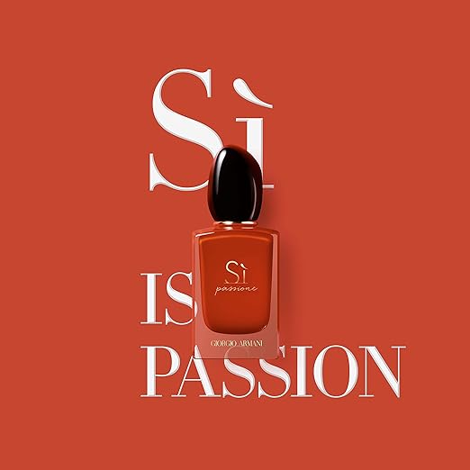 Giorgio Armani Si Passione Eau de Parfum Spray 100ml – Floral, Woody Fragrance for Women