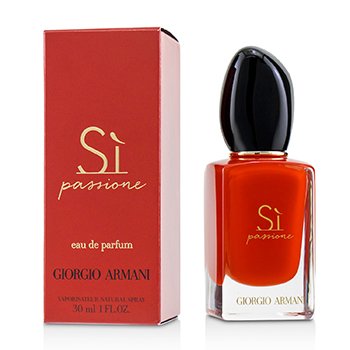 Giorgio Armani Si Passione Eau de Parfum Spray 30ml – Floral, Woody Fragrance for Women