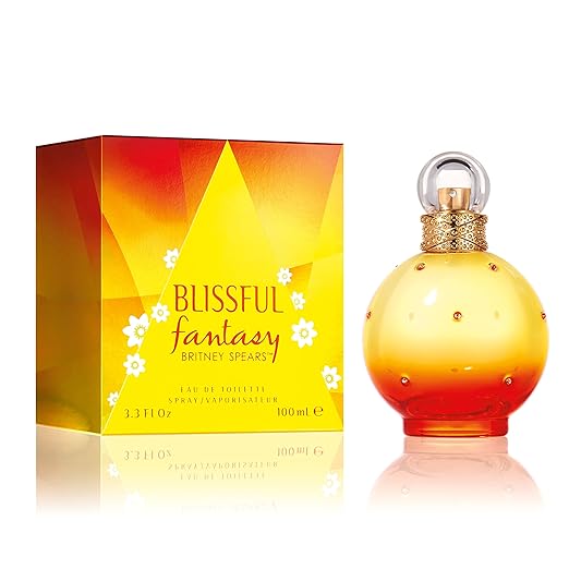 Britney Spears Blissful Fantasy Eau de Toilette Spray 100ml – Floral, Fresh & Citrus Fragrance for Women