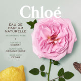 Chloe Naturelle Eau de Parfum Spray 30ml – Fresh & Citrus, Floral Fragrance for Women