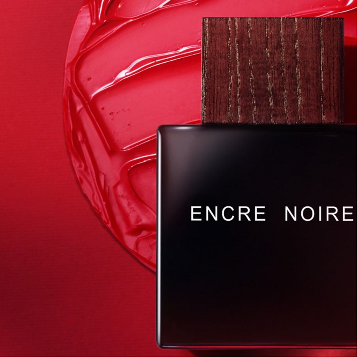 Lalique Encre Noire Eau de Toilette Spray 100ml – Woody, Musky Fragrance for Men