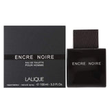 Lalique Encre Noire Eau de Toilette Spray 100ml – Woody, Musky Fragrance for Men