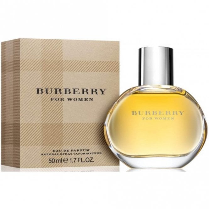 Burberry Original for Women Eau de Parfum Spray 50ml – Floral, Woody Fragrance for Women