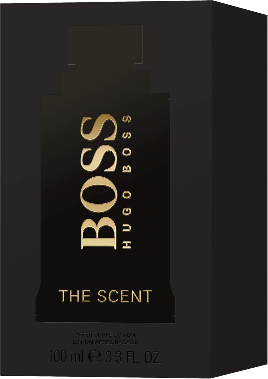 Hugo Boss The Scent Aftershave Lotion 100ml – Warm Spicy Men's Fragrance with Ginger, Lavender & Leather