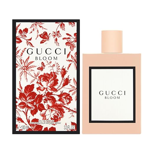 Gucci Bloom Eau de Parfum Spray 100ml – Floral, Fresh & Citrus Fragrance for Women