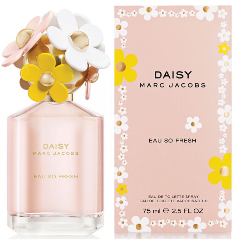 Marc Jacobs Daisy Eau So Fresh Eau de Toilette Spray 75ml – Fresh & Citrus, Floral Fragrance for Women